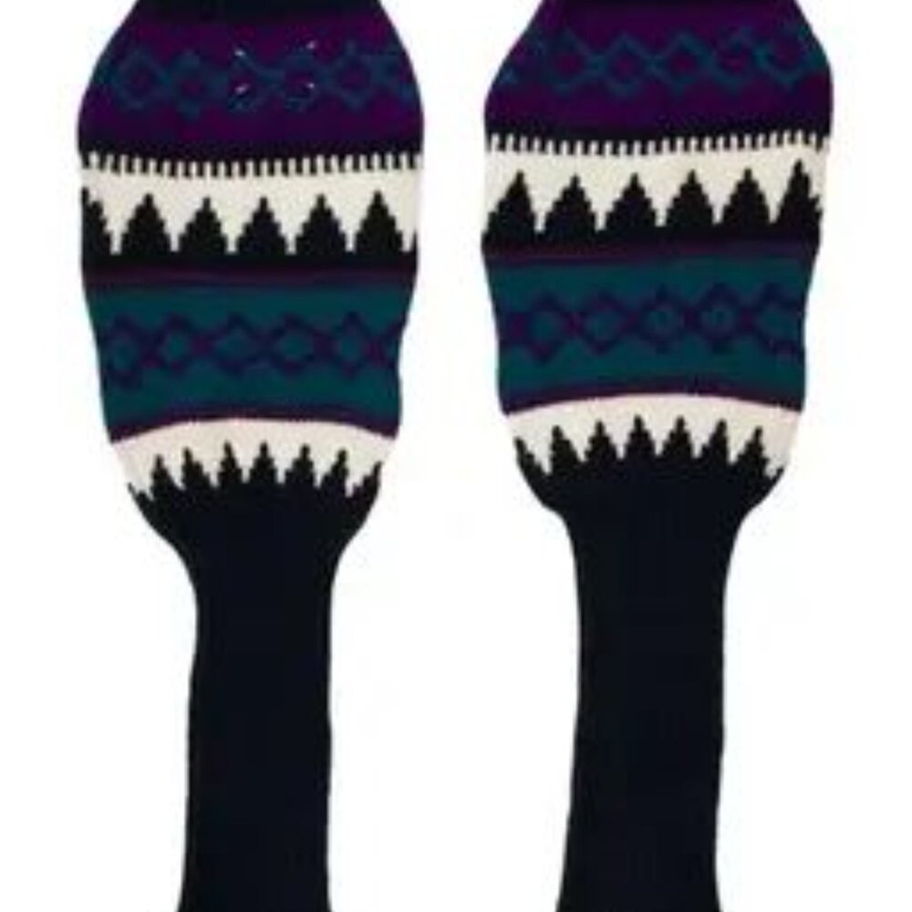 Maison Margiela Fairisle Knit Arm Warmers